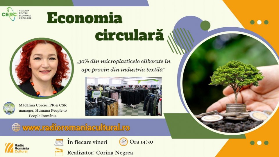 Mădălina Corciu: "Sunt statistici care arată că există haine pe planetă deja produse pentru încă 100 de ani de acum încolo"