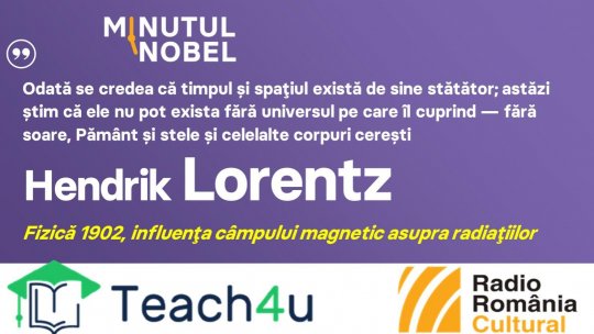 Minutul Nobel - Hendrik Lorentz | PODCAST
