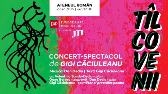 Premieră inedită la Ateneu - un concert-spectacol „cu tâlc”