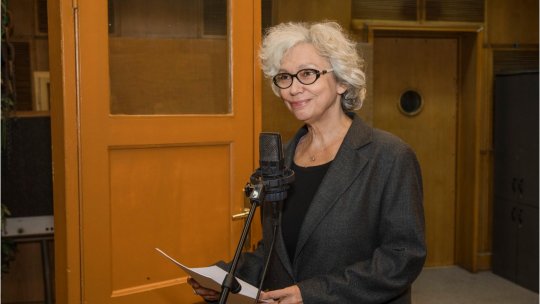 Oana Pellea revine în studiourile Teatrului Național Radiofonic după 15 ani