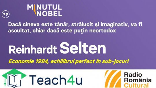 Minutul Nobel - Reinhardt Selten | PODCAST