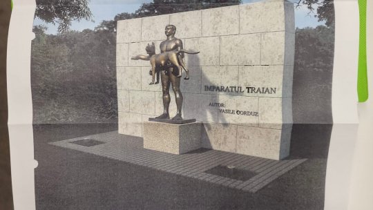 Sculptura  Împăratul Traian ar putea fi amplasată în parcul Floreasca