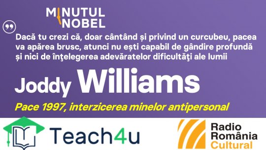 Minutul Nobel - Joddy Williams | PODCAST