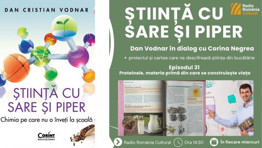 Dan Vodnar: „Un aliment, cu cât este mai puțin procesat, cu atât proteina este de calitate mai bună”