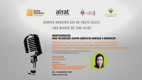 Ramona Costescu: Comportamentul de risc este orice acțiune care ne scoate de pe traseul obișnuit, indiferent de vârsta persoanei