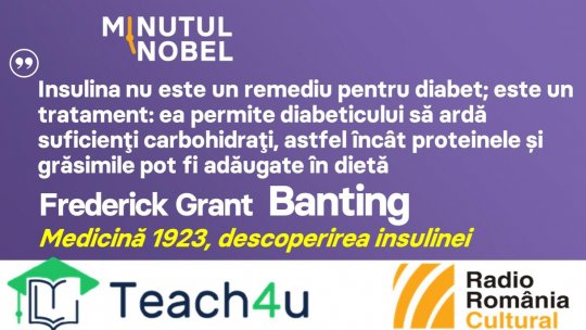Minutul Nobel - Frederick Grant Banting | PODCAST