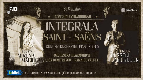 Eveniment rar în muzica clasică: Cinci concerte Saint-Saëns într-o singură reprezentație