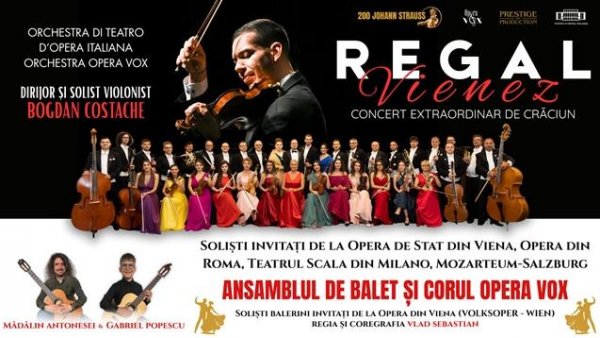 Spectacole de teatru și concerte de Crăciun, în prima săptămână din decembrie pe scene din România