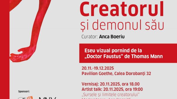 EXPOZIȚIE: „Creatorul și demonul său” – Eseu vizual inspirat de „Doctor Faustus” de Thomas Mann