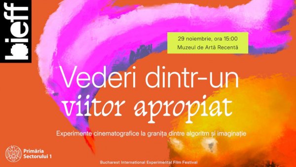 Patru experimente cinematografice românești despre influența inteligenței artificiale, într-o proiecție specială BIEFF la Muzeul de Artă Recentă