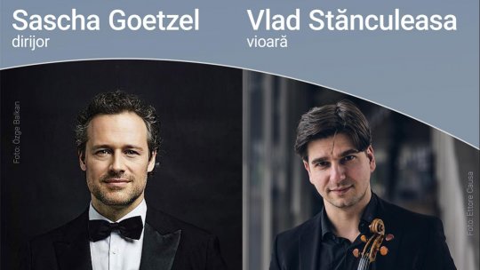 Vlad Stănculeasa revine pe scena Sălii Radio ca solist alături de Orchestra Națională Radio, sub bagheta dirijorului Sascha Goetzel, într-un program care îmbină lirismul și rigoarea muzicală