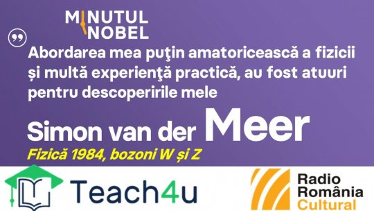 Minutul Nobel - Simon van der Meer | PODCAST