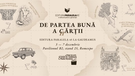 Editura Paralela 45 la Gaudeamus 2025