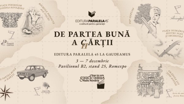 Editura Paralela 45 la Gaudeamus 2025
