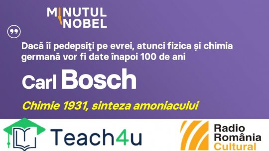 Minutul Nobel - Carl Bosch | PODCAST