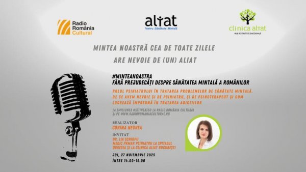Sănătatea mintală, fără ocolișuri: ce spune medicul psihiatru Lia Schiopu despre semne, dependențe și urgențe