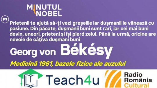 Minutul Nobel - Georg von Békésy | PODCAST