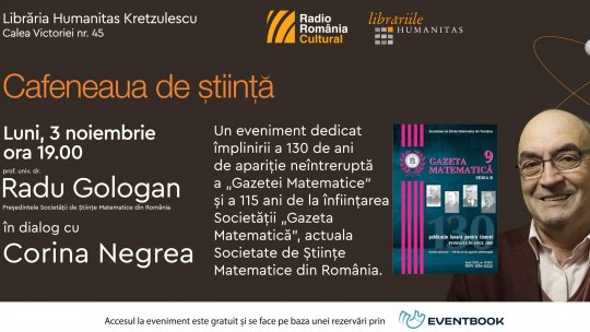 Gazeta Matematică - 130 de ani de apariție neîntreruptă
