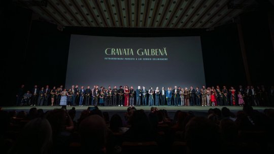 Premiera de gală a filmului „Cravata Galbenă”, un eveniment de excepție la Sala Palatului