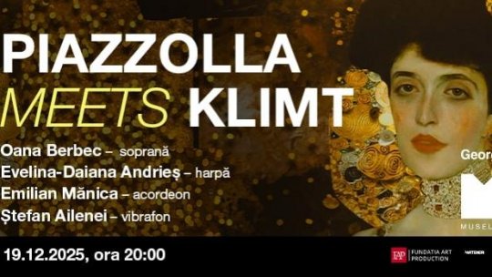 PIAZZOLLA MEETS KLIMT - concert spectacol imersiv