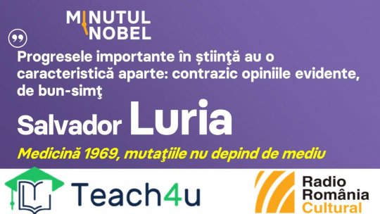 Minutul Nobel - Salvador Luria | PODCAST