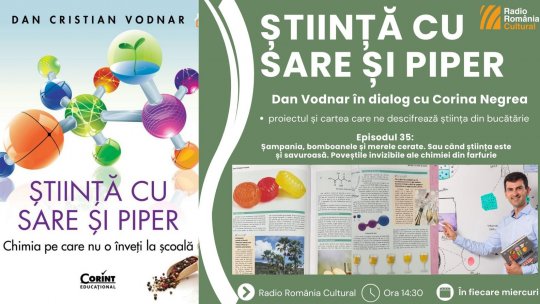 Când știința este și savuroasă: șampania, bomboanele și merele cerate. Poveștile invizibile ale chimiei din farfurie