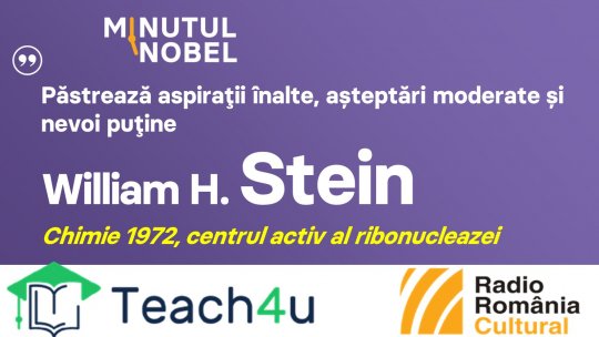 Minutul Nobel - William H. Stein | PODCAST