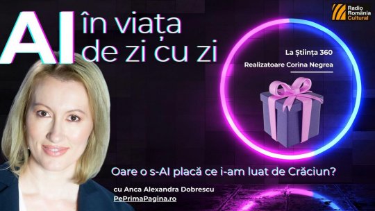 Anca Alexandra Dobrescu: Un cadou ales cu atenție valorează mai mult decât unul scump, dar cumpărat în grabă