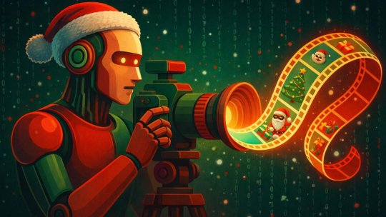 Moș Crăciun, animația și inteligența artificială