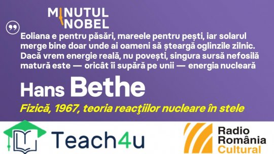 Minutul Nobel - Hans Bethe | PODCAST