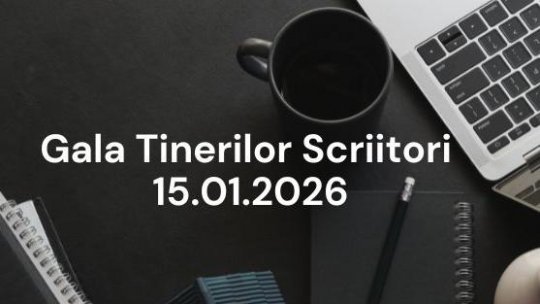 Gala Tinerilor Scriitori / Cartea de Poezie a anului 2025, în direct la Radio România Cultural, pe 15 ianuarie 2026