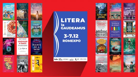 Editura Litera la Gaudeamus 2025 (3 – 7 decembrie 2025, Romexpo, Pavilion B2)