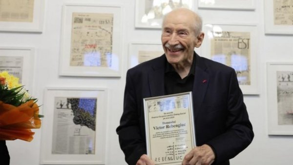 Actorul Victor Rebengiuc: "Am intrat în profesia asta aproape fără să vreau, luat așa de viață."