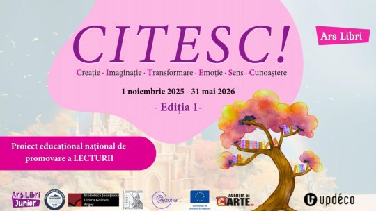 „Prin proiectul CITESC! ne dorim să redăm copiilor bucuria autentică a lecturii." - un proiect strategic național