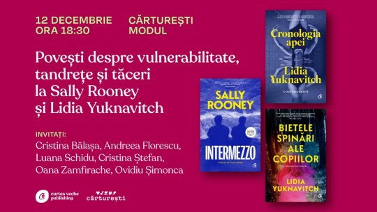 Trei povești despre vulnerabilitate, tandrețe și tăceri la Sally Rooney și Lidia Yuknavitch