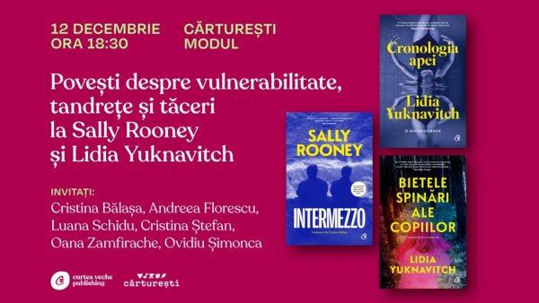 Trei povești despre vulnerabilitate, tandrețe și tăceri la Sally Rooney și Lidia Yuknavitch