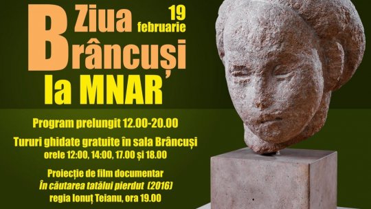 Ziua Brâncuși sărbătorită la Muzeul Național de Artă al României - tururi ghidate și proiecție de film documentar, pe 19 februarie 2025