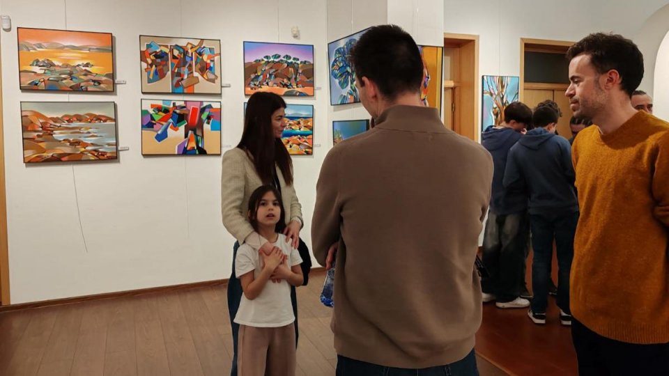 Pictorul Adrian Socaciu - ”Iubesc figurativul, deși am început pictând abstract”