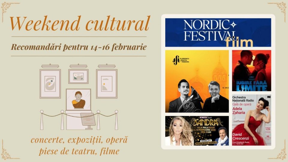 Weekend cultural - Recomandări pentru 14-16 februarie