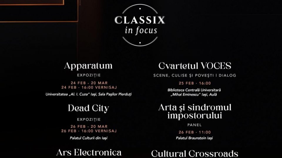 Evenimentele Classix in Focus 2025