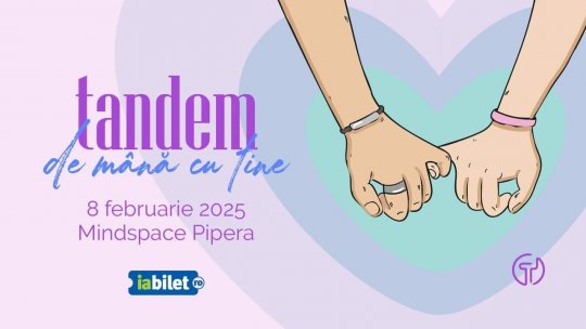 Tandem, evenimentul ce aduce în fața publicului perechi de speakeri, pe 8 februarie, la București