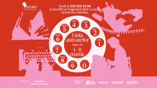 Linia autoarelor - ediția a II-a: ascultă literatură, ascultă vocile femeilor