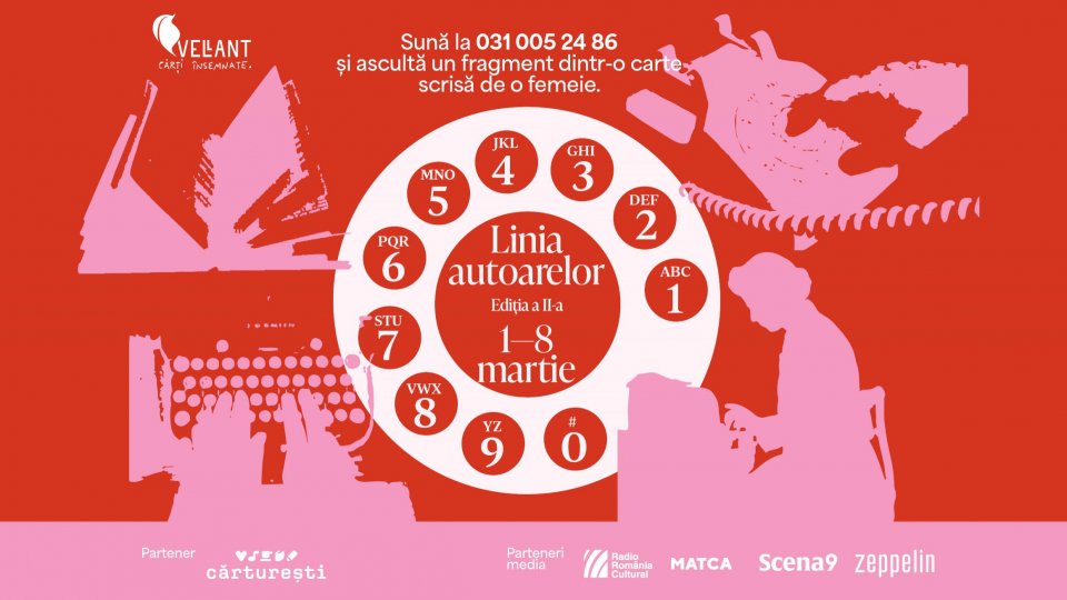 Linia autoarelor - ediția a II-a: ascultă literatură, ascultă vocile femeilor