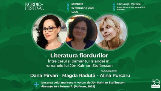 Nordic Festival, București: evenimente organizate în parteneriat cu Editura Polirom