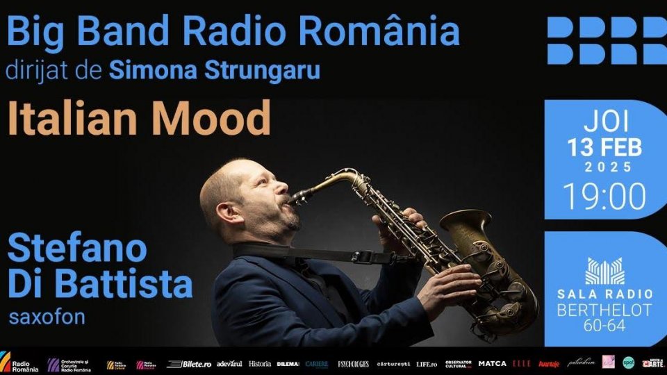 „Italian Mood”: jazz și atmosferă italiană la Sala Radio