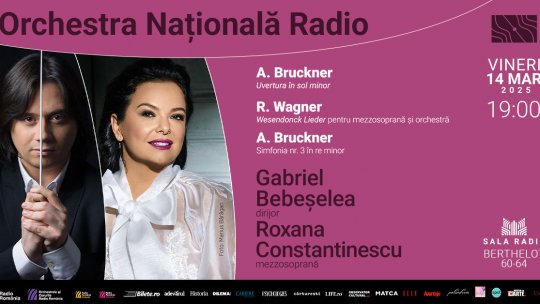 Nominalizată la Premiile Grammy,  mezzosoprana Roxana Constantinescu invitată la Sala Radio