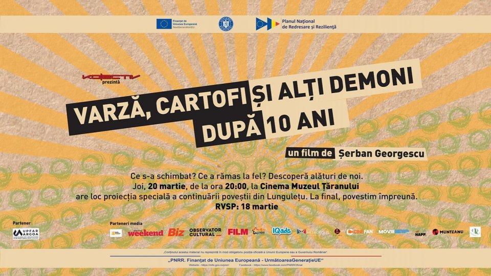 Varză, cartofi și alți demoni. După 10 ani se lansează pe 15 martie