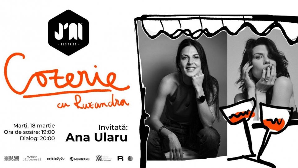 O nouă serie de evenimente „Cozerie • cu Ruxandra” la J’ai Bistrot București