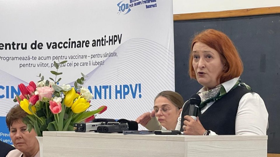 Dr. Carmen Ungurean, INSP: “Este miraculos că știința ne-a dat un vaccin care previne șase tipuri de cancer”