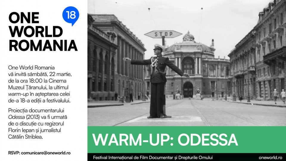 Warm-up OWR18: Odessa – „Vizitați anii ’30 până când anii ’30 nu vă vizitează pe dumneavoastră”
